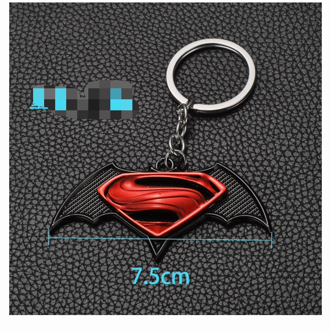 The Avengers Marvel Keychains Captain American, Ironman Hand, hulk fist Batman, Ironman Keyrings