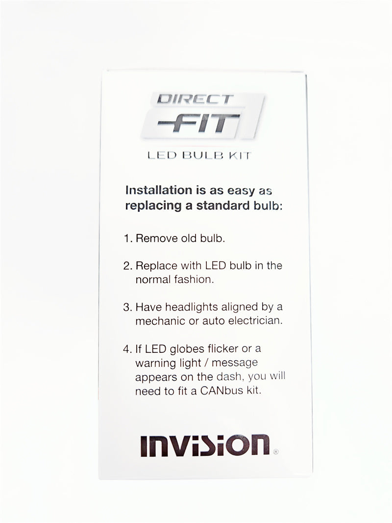 JW Speaker H1 LED Direct Fit Bulb Kit 12/24V 5700K H1 led conversion kit