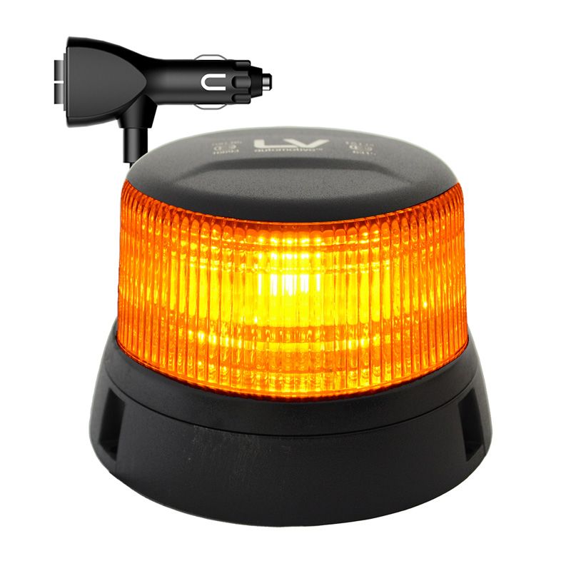 Low Voltage Mini LED Class 1 Beacon, LED Magnetic Beacon Mini Amber Light