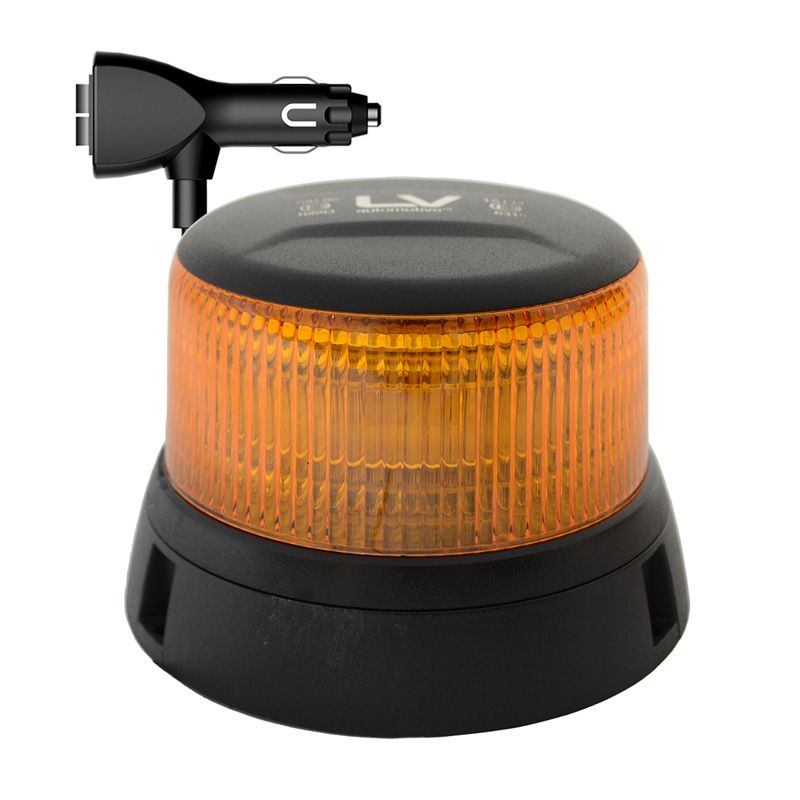 Low Voltage Mini LED Class 1 Beacon, LED Magnetic Beacon Mini Amber Light