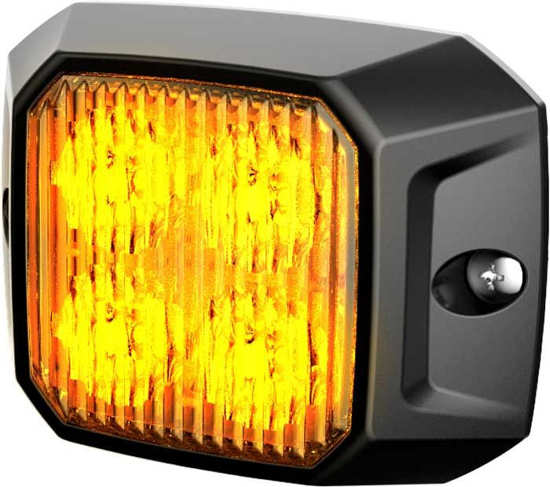 Low Voltage 12W LED Warning Modules, 12 W Amber/White LED Warning Light