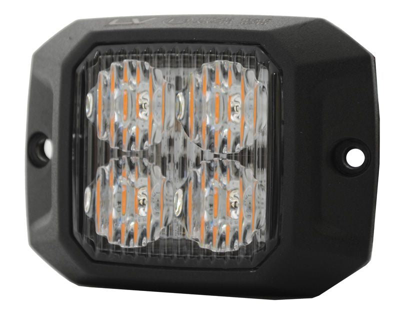 Low Voltage 12W LED Warning Modules, 12 W Amber/White LED Warning Light