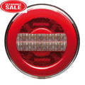 Roadvision LED Rear Combination Lamp 10-30V Tail/Rev/Ref Surface Mount 122mm Glow Tech Tail
