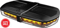 Low Voltage LED Mini Bar Fixed Mount Class 1 LED Beacon, 10-30V Amber LED Beacon