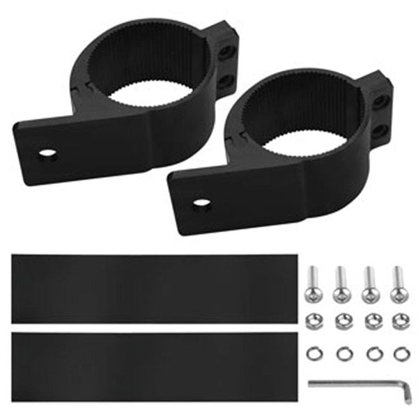 Nudge Bar Mounting Clamps Bull Bar Brackets Suits Bar & Work Light Driving Light
