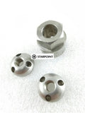 Anti Theft Nuts Tamper 2 Security Nuts &1 Key Universal Size M6, M8, M10