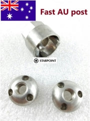 2 x M10 anti theft security lock nuts tool + key suit Lightforce Hella IPF nut light