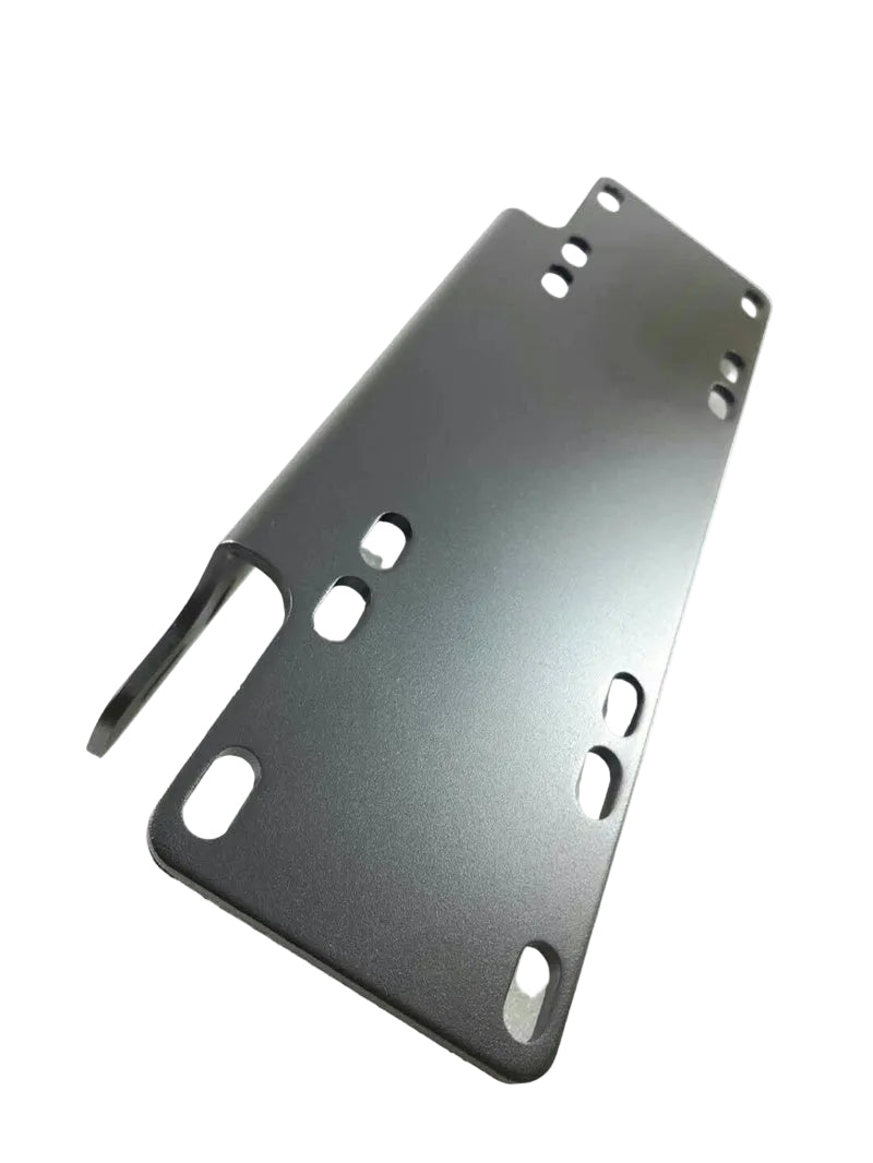 Number Plate Mounting Bracket for Driving Spotlight, Licence Plate Bracket for LED Driving Light Bar