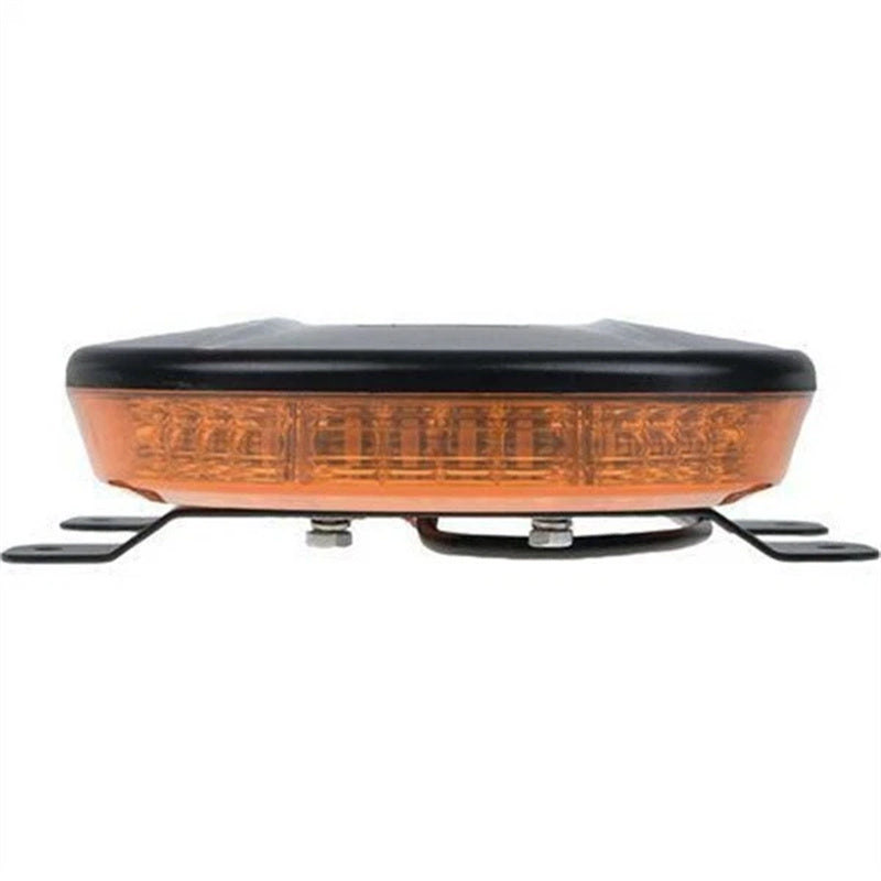 OEX 12/24V Low Profile Minibar Amber LED Amber Lens Bracket Mount IP67