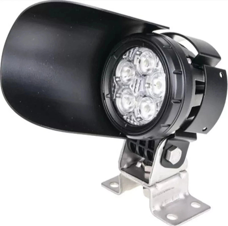 OEX LED Truck Mirror Light with Shield 12v 24v Loading LED Light - Mirror Mount