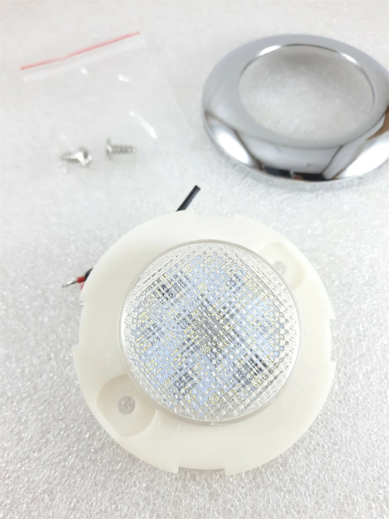 OEX LED Interior Light 12V 75mm Round Low Current Flush Mount- LIX11132
