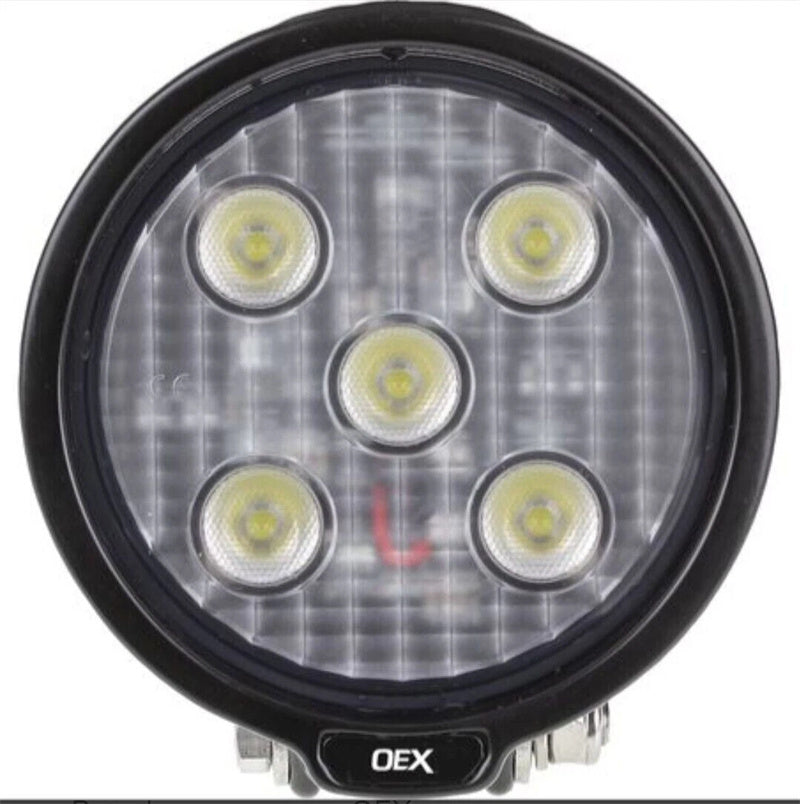 LED Work Light Round - 131 x 110 x 44mm - CISPR 25 Rated - Heavy Duty