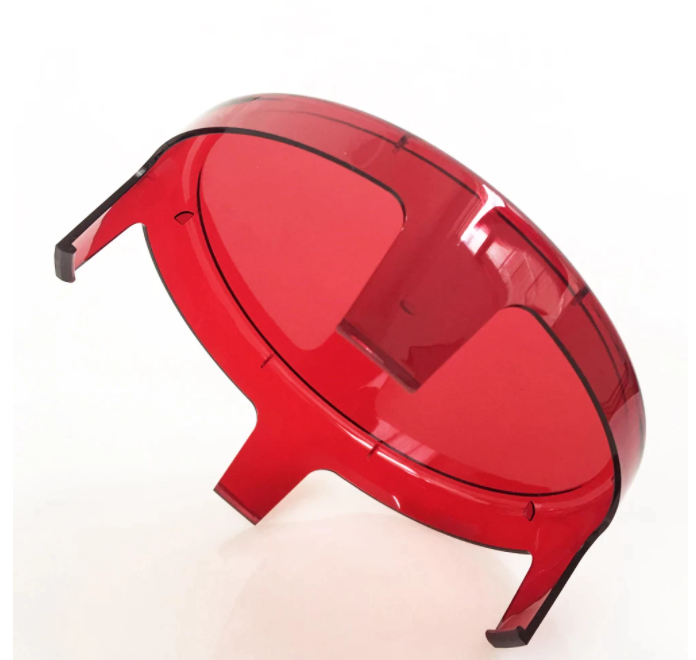 150mm Spotlight Cover Red Lense Filter for HID, LED and Halogen Spotlight Lights
