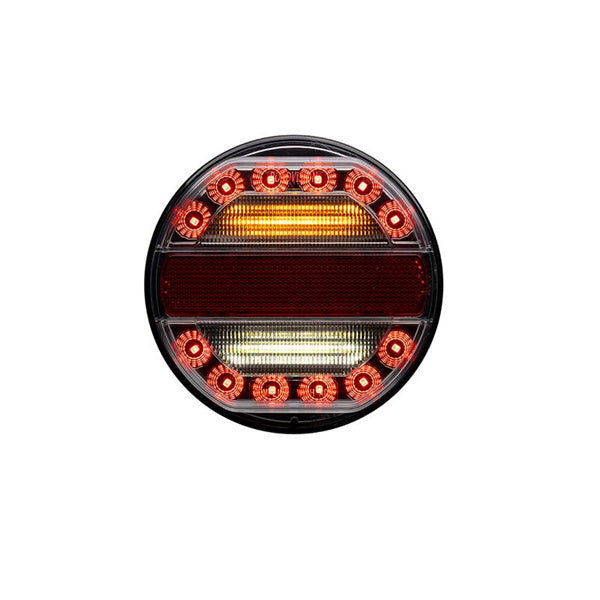Roadvision LED Rear Combination Lamp 10-30V Stop/Tail/Ind/Rev/ Ref 125x32mm