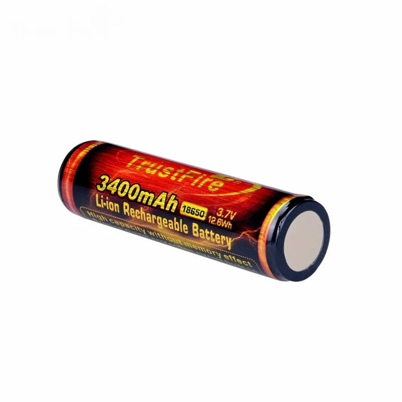TF18650 Rechargeable Quality 3400mah Batteries pack of 2