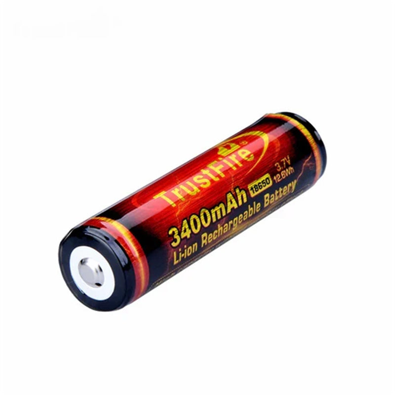 TF18650 Rechargeable Quality 3400mah Batteries pack of 2