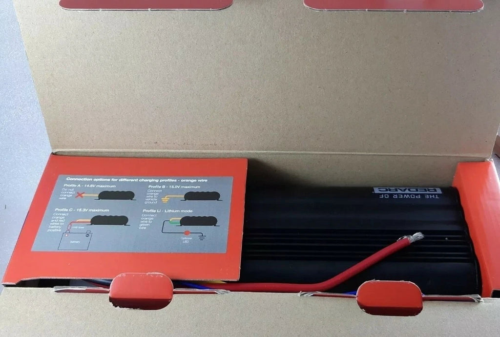 REDARC BCDC1225D DUAL BATTERY ISOLATOR SYSTEM DC TO DC INSTALL KIT - MPPT Solar