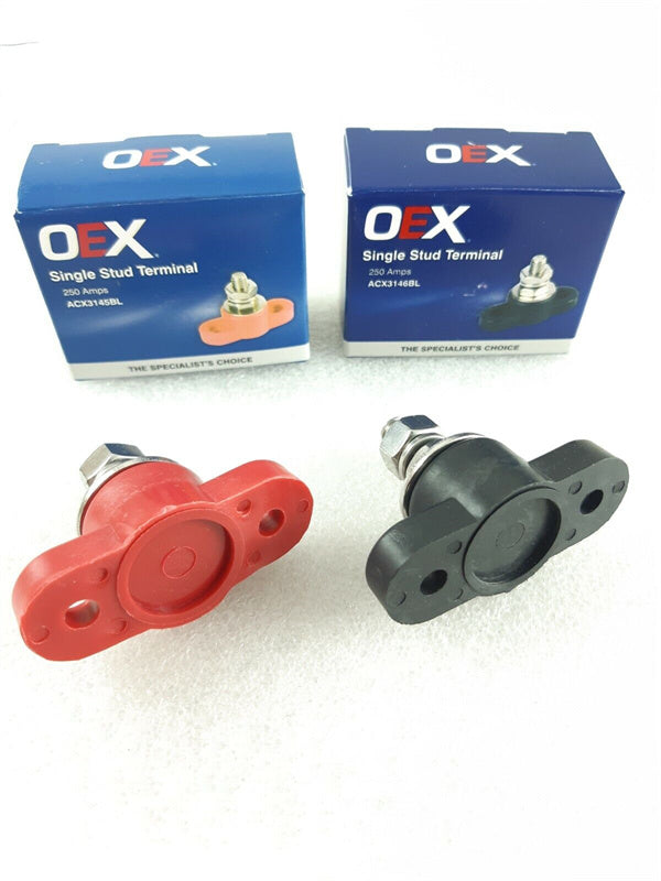 Remote Positive & Negative Battery Terminals Suit Dual Battery Systems & Caravan