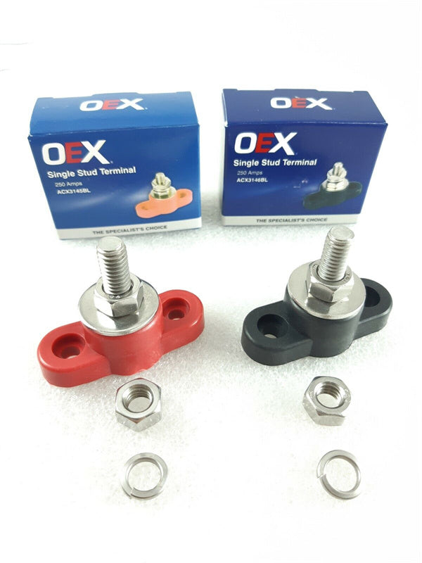 Remote Positive & Negative Battery Terminals Suit Dual Battery Systems & Caravan