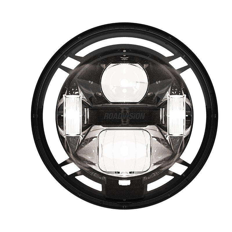 Roadvision 7" LED Headlamp 10-30V High Beam Front Position IP69K ADR/CTA-062225