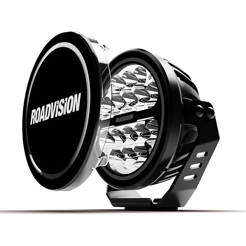 7" LED Driving Light 10-30V Stealth 16x3W 68W 5130lm IP69K Spot Beam + Dynamic DRL