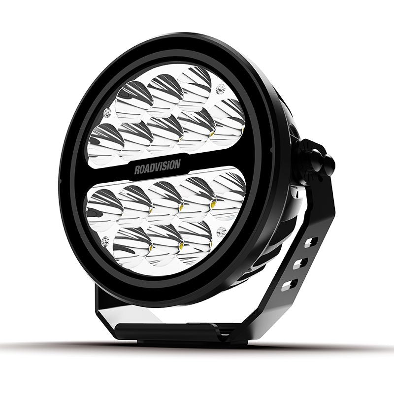 7" LED Driving Light 10-30V Stealth 16x3W 68W 5130lm IP69K Spot Beam + Dynamic DRL