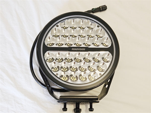 Roadvision Stealth Halo 9 Inch LED Spot Beam Light With Halo Ring 9-32V