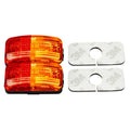 Roadvision Clearance Light LED Red Amber BR7 Series 10V-30V Self Adhesive Mount
