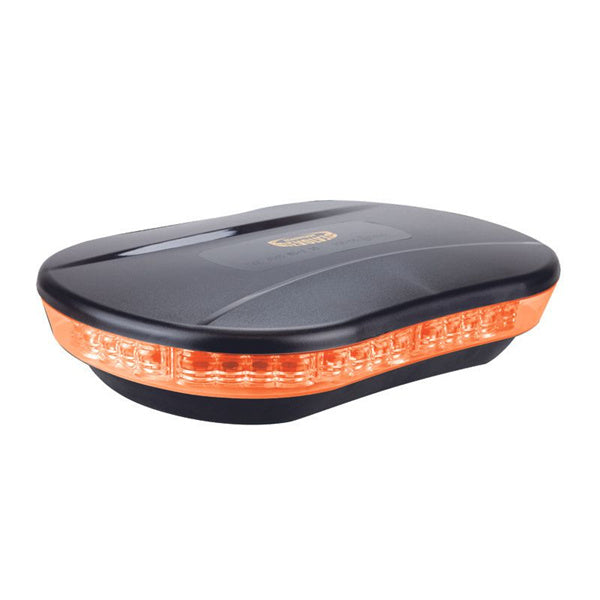 Roadvision LED Light Bar Micro Revolver 10-30V Amber Single Bolt Mount 20W