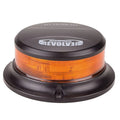 Roadvision LED Beacon Micro Revolver 10-30V Amber Magnetic Mount 28W 10 Function SAE Class 1