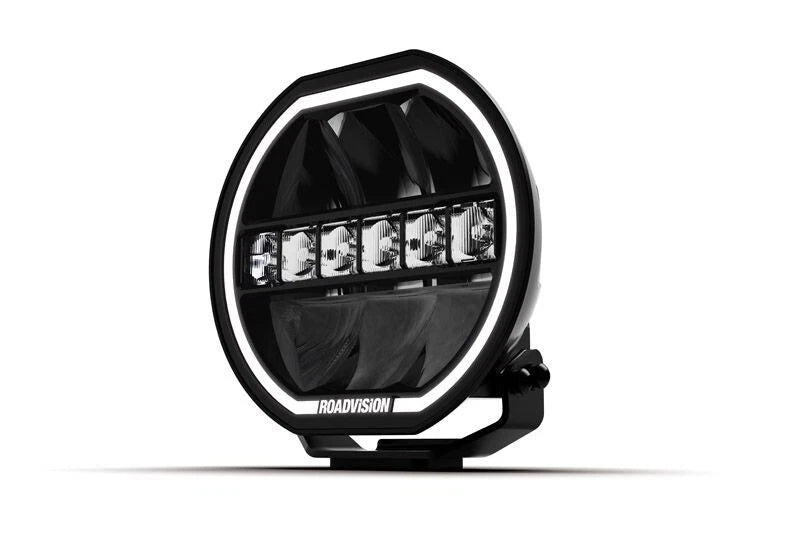 Roadvision LED Driving Light 8" Stealth 9-32V with DRL 132W Combo Beam 7937LM