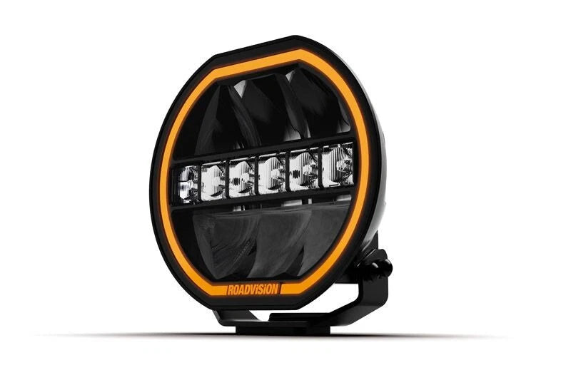 Roadvision LED Driving Light 8" Stealth 9-32V with DRL 132W Combo Beam 7937LM