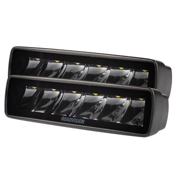 Roadvision Pair LED Driving Light Set Stealth 10-30V 6x5W 35W 1975lm IP67 Spot