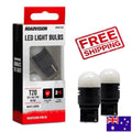 Roadvision LED Wedge T10 12V W5W W2.1X9.5D 6000K White 2PK Signal Globes