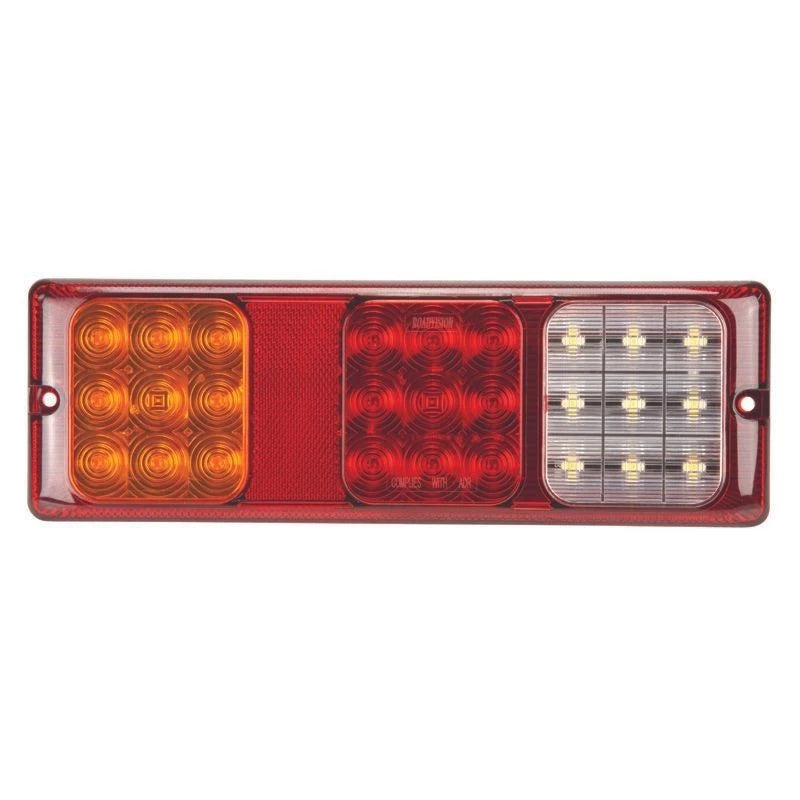 Roadvision LED Rear Combination Lamp 10-30V Stop/Tail/Ind/Rev 300x100
