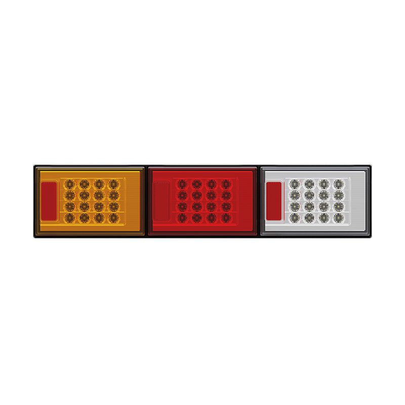 Roadvision LED Rear Combination Lamp 10-30V Stop/Tail/Ind/Rev Jumbo 604x132mm