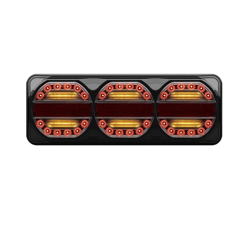Roadvision LED Rear Combination Lamp 10-30V Stop/Tail/Ind/Ref 370x135x35mm