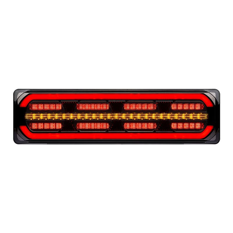 Roadvision LED Rear Combination Lamp 10-30V Stop/Tail/Ind/Ref Glowtech Tail 390x105x39mm