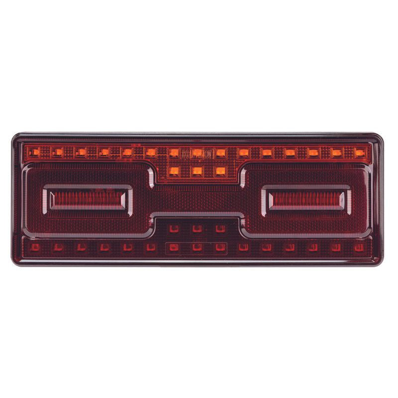 Roadvision LED Rear Combination Lamp 10-30V Stop/Tail/Ind/Ref Surface Mnt 276x101mm