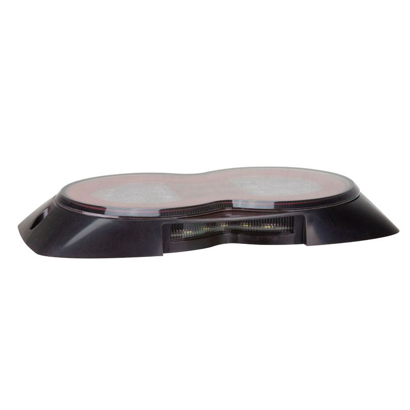 Roadvision Pair LED Rear Combination Lamp Kit 10-30V Stop/Tail/Ind/Ref/Lic Surface Mnt 202x111mm