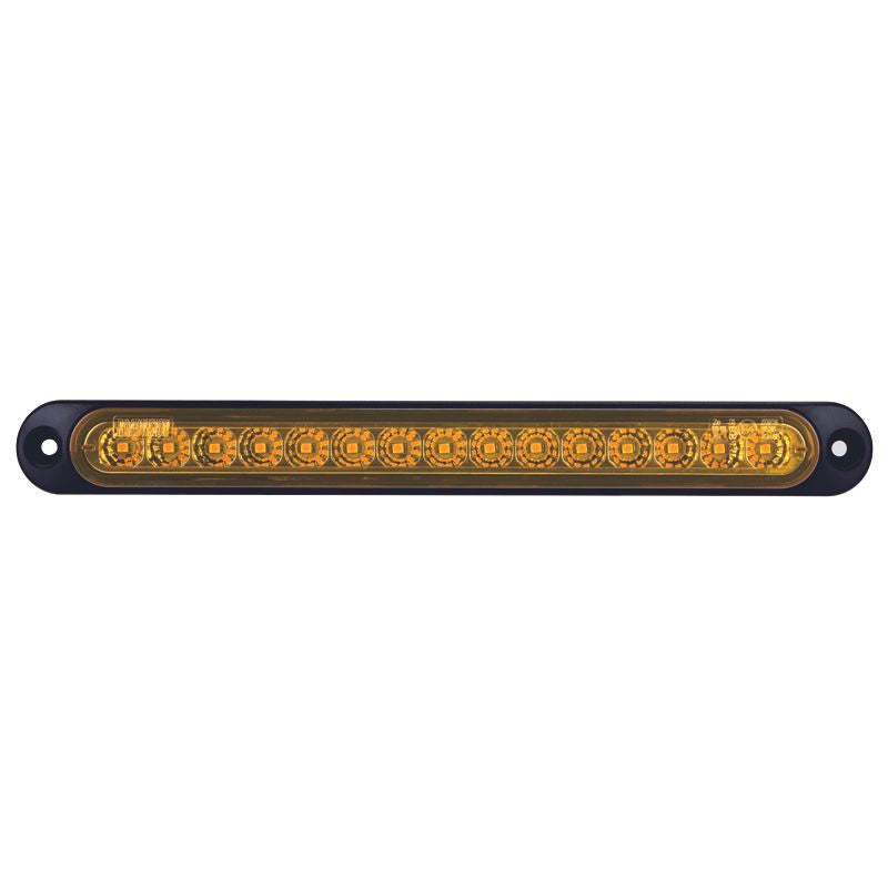 Roadvision LED Rear Indicator Lamp 10-30V 15 LED Strip Surface Mount 252x28mm