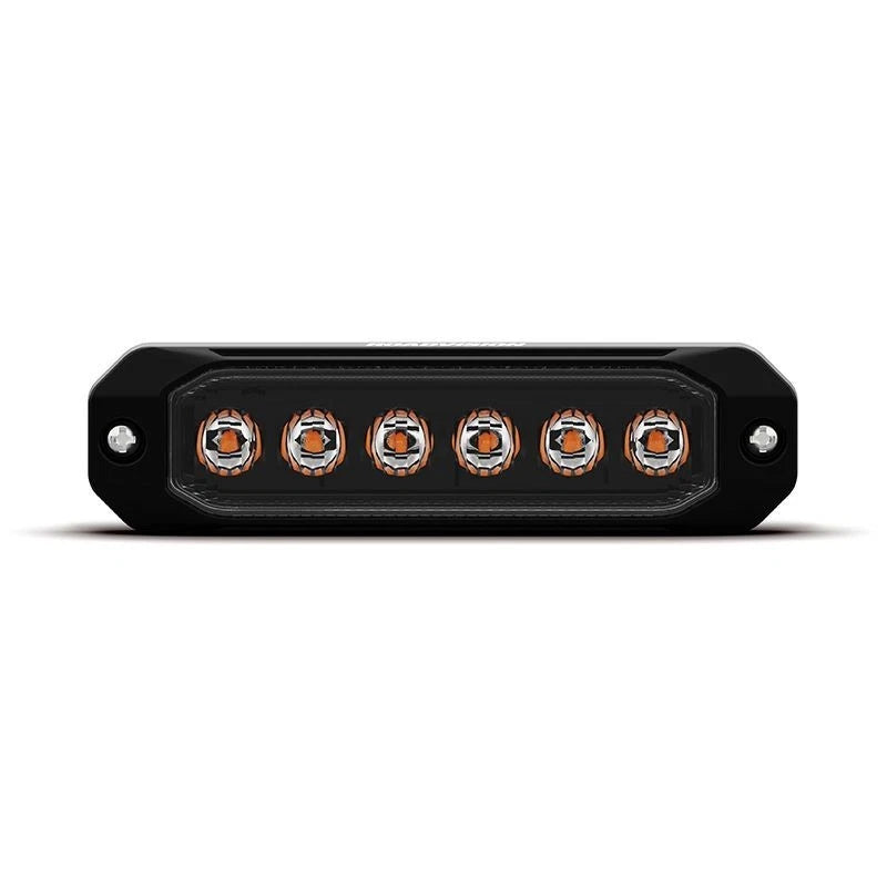 Roadvision LED Strobe Module Amber 10-30V 18W 10 Flash Pattern 6 LED Synchronizable SAE C1