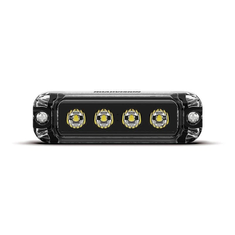 Roadvision LED Strobe Module White 10-30V 12W 18 Flash Pattern 4 LED Synchroniza