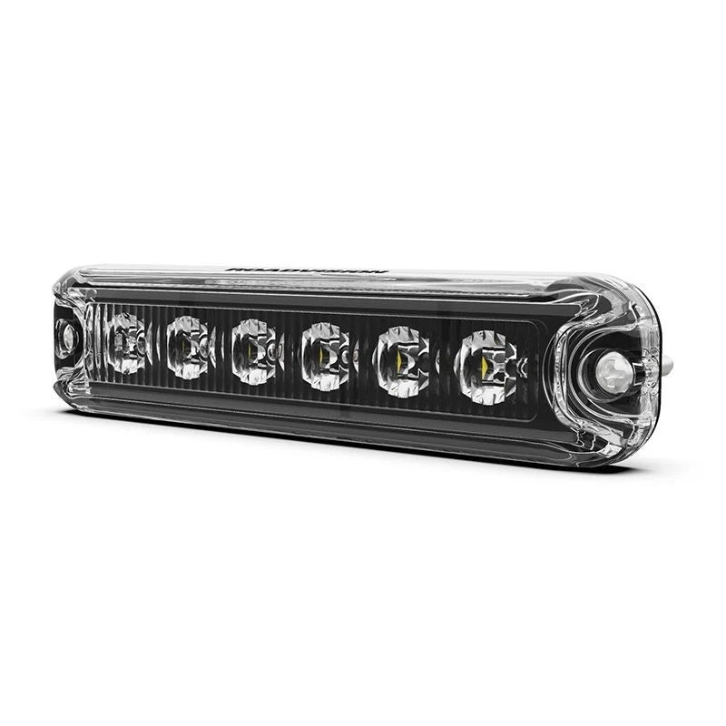 Roadvision LED Strobe Module White 10-30V 18W 10 Flash Pattern 6 LED Synchroniza