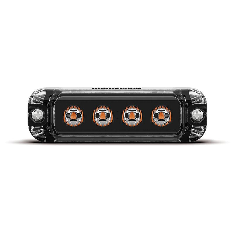 Roadvision LED Strobe Module Amber /White10-30V 12W 18 Flash Pattern Class 1