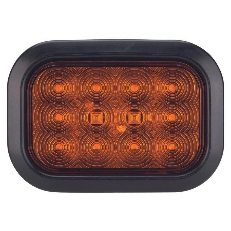 Roadvision LED Stop/Tail Lamp Rectangular 10-30V Grommet Mount Includes Grommet
