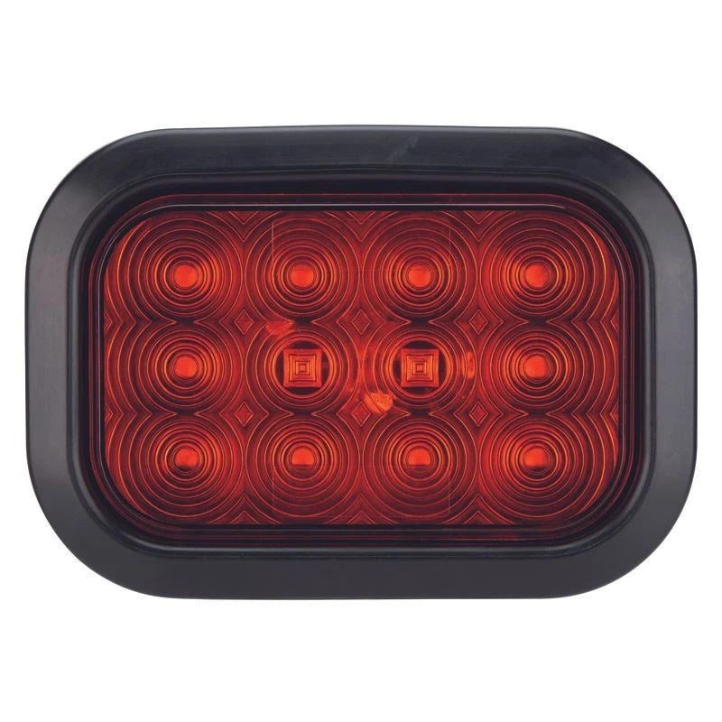 Roadvision LED Stop/Tail Lamp Rectangular 10-30V Grommet Mount Includes Grommet