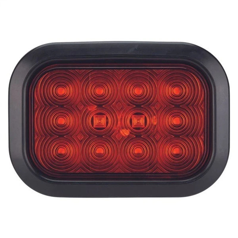 Roadvision LED Stop/Tail Lamp Rectangular 10-30V Grommet Mount Includes Grommet