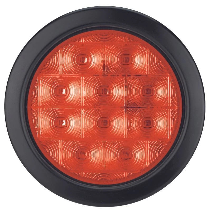 Roadvision LED Stop/Tail Lamp 4in Round 10-30V Grommet Mount Includes Grommet