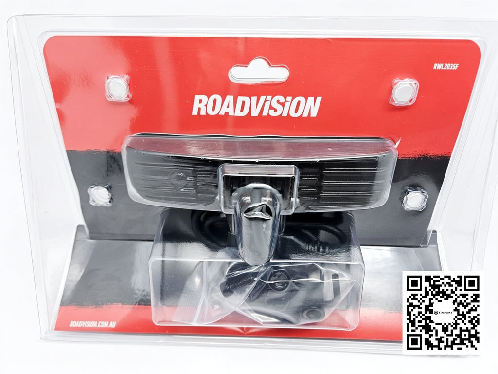 Roadvision LED Work Light Rectangular 10-30V 6x5W 35W 1975lm Flood Beam Stealth